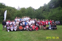 Zawodnicy podczas zawodów w Legnicy